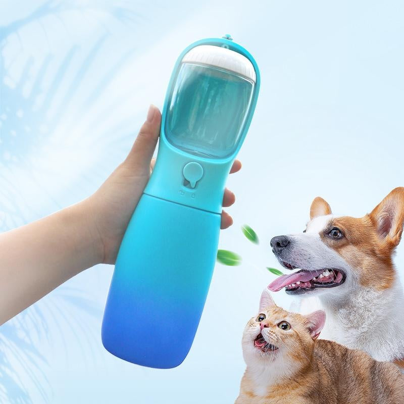 Avelora 19 oz Gradient Travel Water & Food Bottle for Dogs