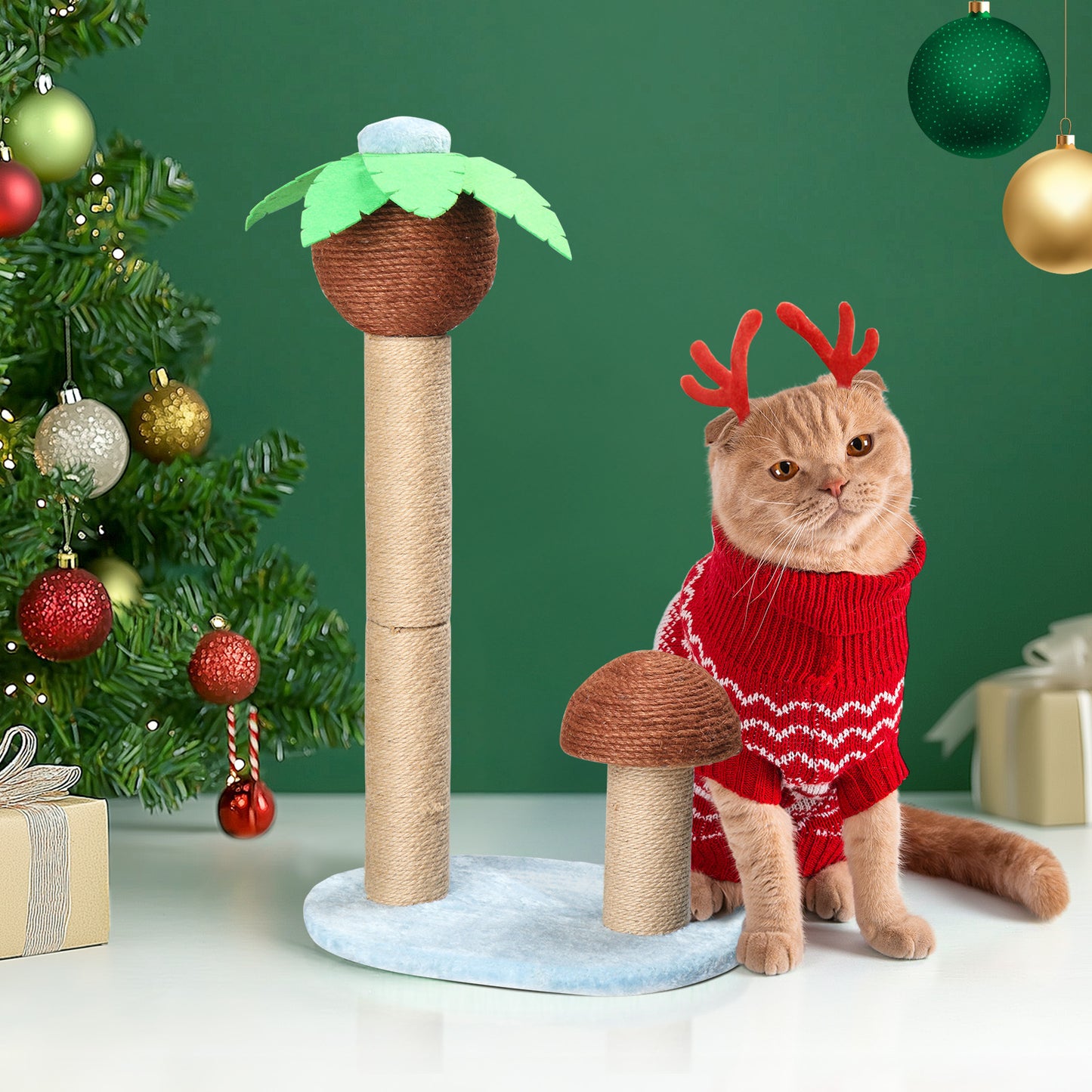 Palm Tree Pillar Sword Hemp Cat Scratching Post
