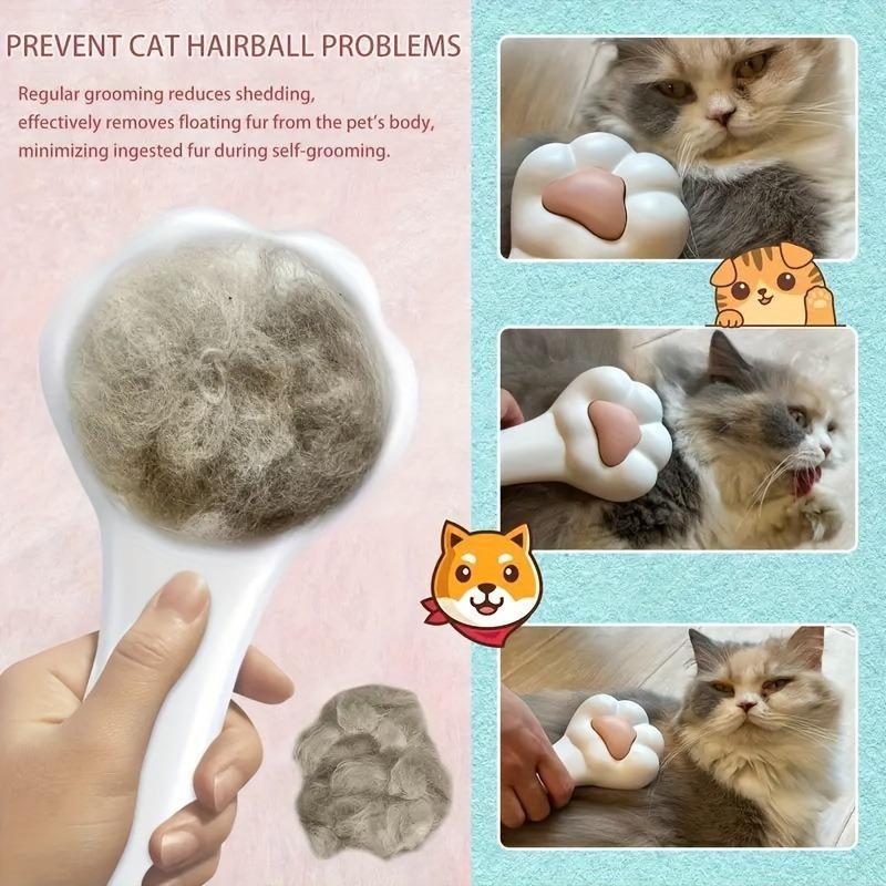 Paw Shaped Hair Removal Comb for Cats & Dogs