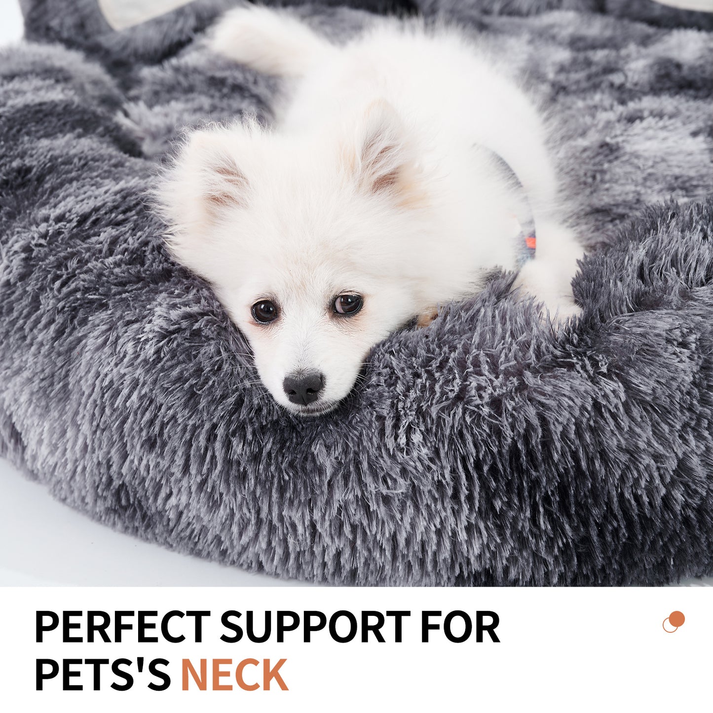 Comfy Paw Shaped Bed for Cats & Dogs