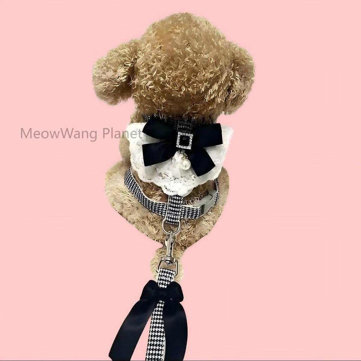 Luxury Lace Harness + Leash Set for Cats & Small Dogs
