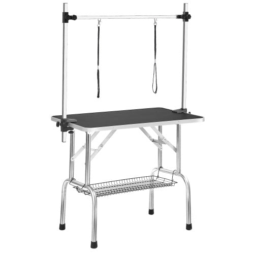 36” Professional, Adjustable, Heavy-Duty, Portable Dog Grooming Table