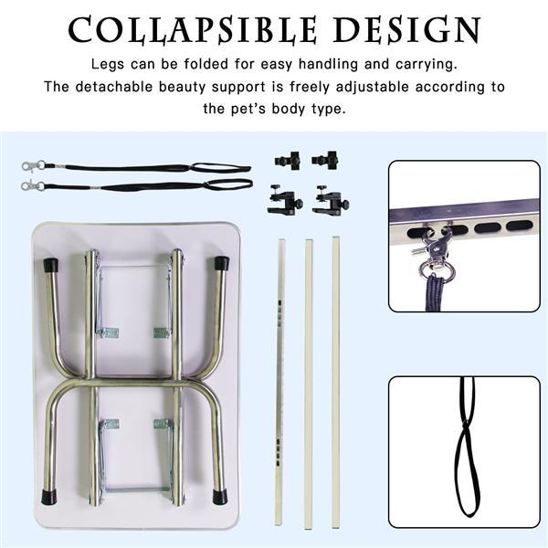 36 Inch Foldable Grooming Table for Dogs