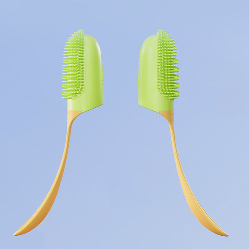 3 Pcs Oral Cleaning Silicone Finger Toothbrush for Cats & Dogs