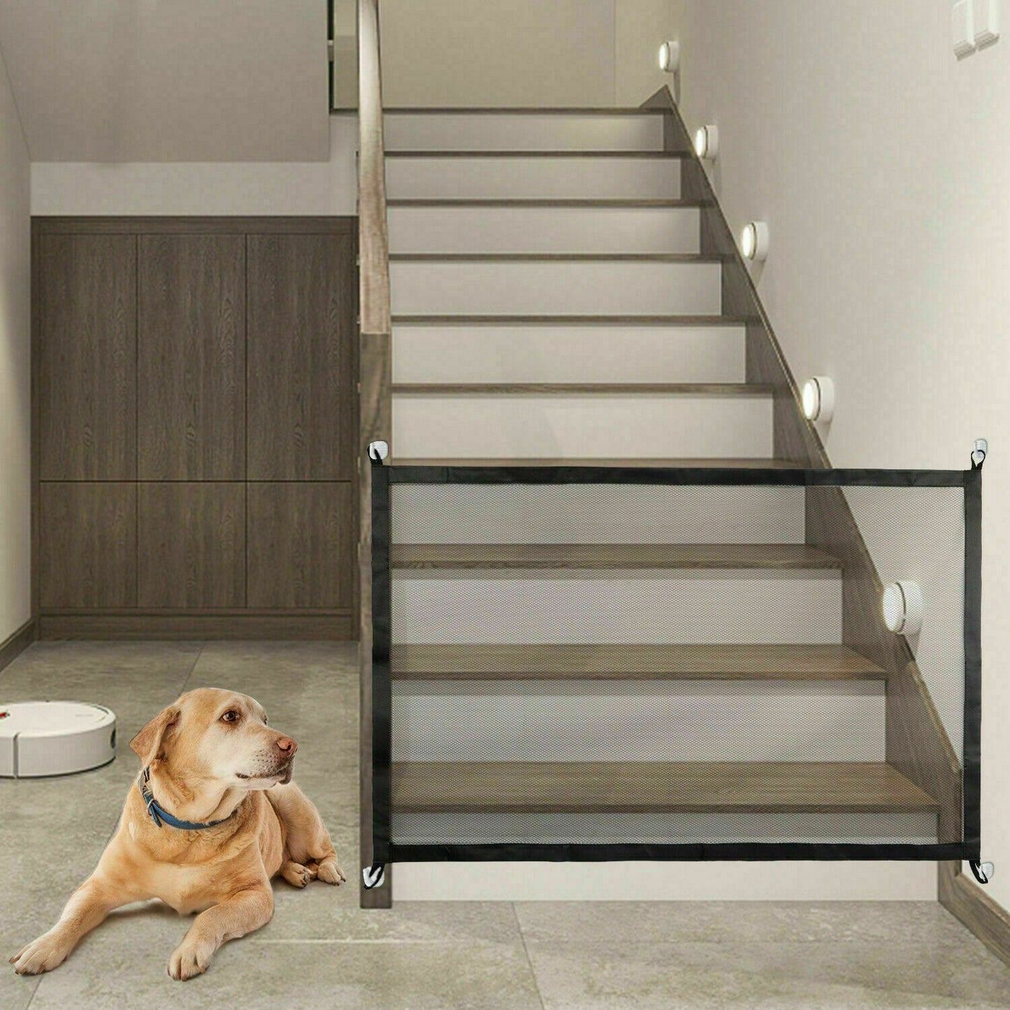Safety Mesh Fence Guard for Cats & Dogs