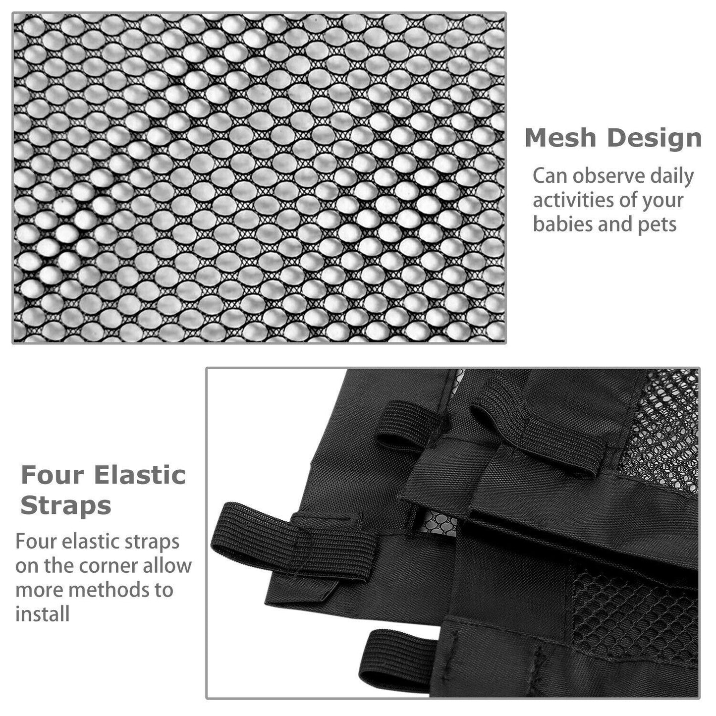 Safety Mesh Fence Guard for Cats & Dogs