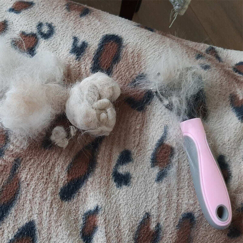 2-Sided De-shedding Fur Remover Rake Comb for Cats & Dogs