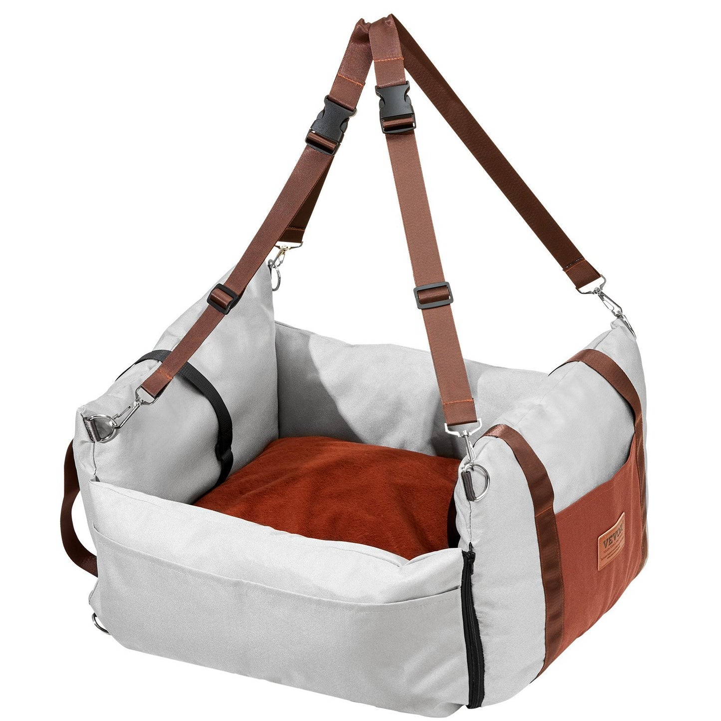 VEVOR Booster Car Seat for Small Dogs Up To 25lbs