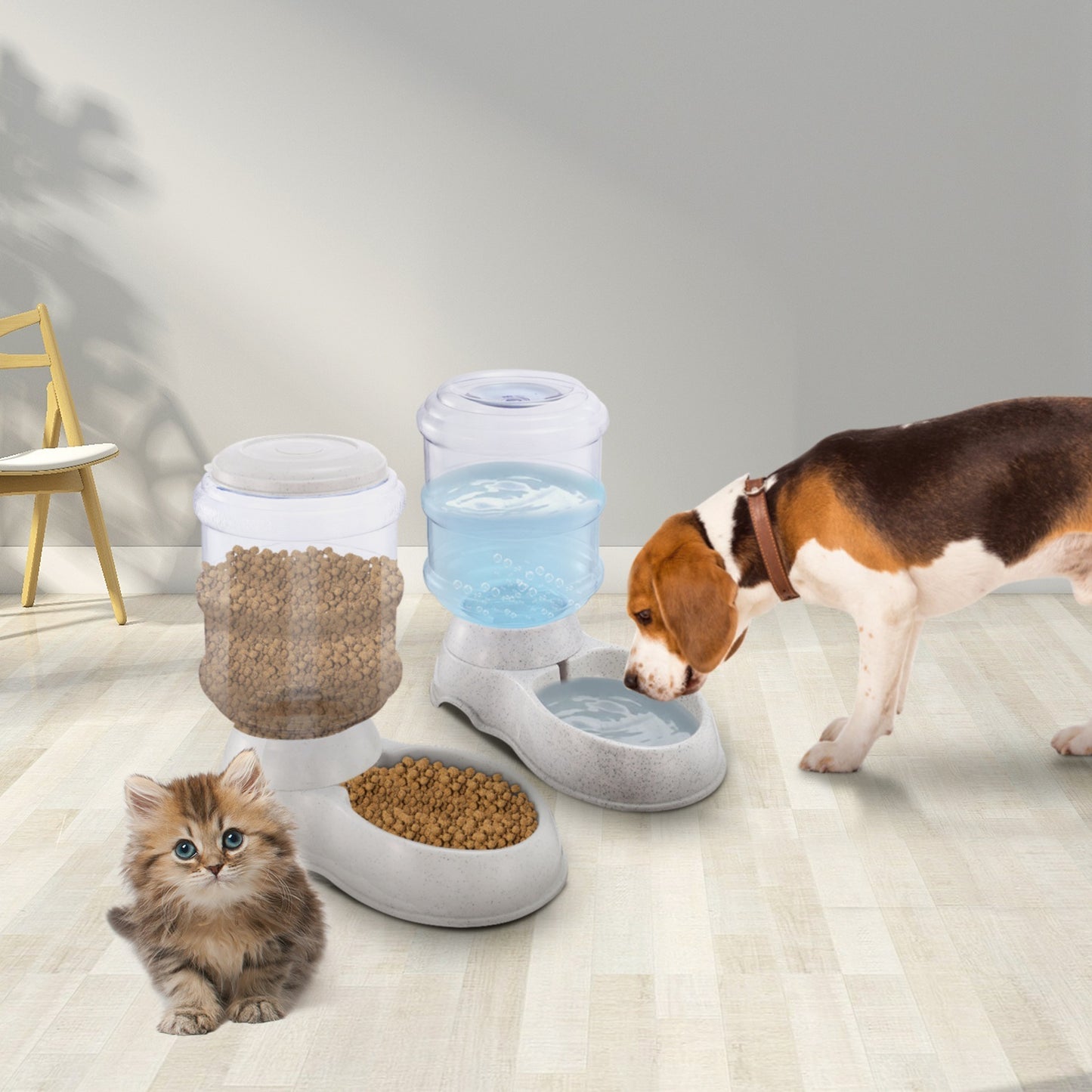 1Gal Pet Water Dispenser for Cats & Dogs