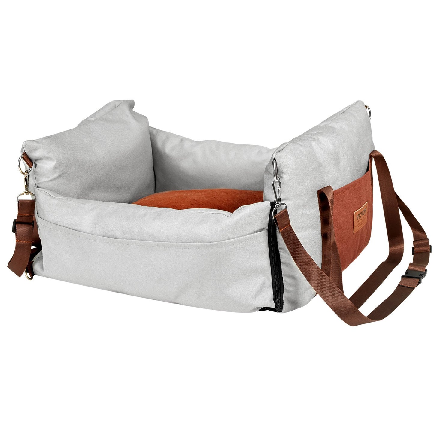 VEVOR Booster Car Seat for Small Dogs Up To 25lbs