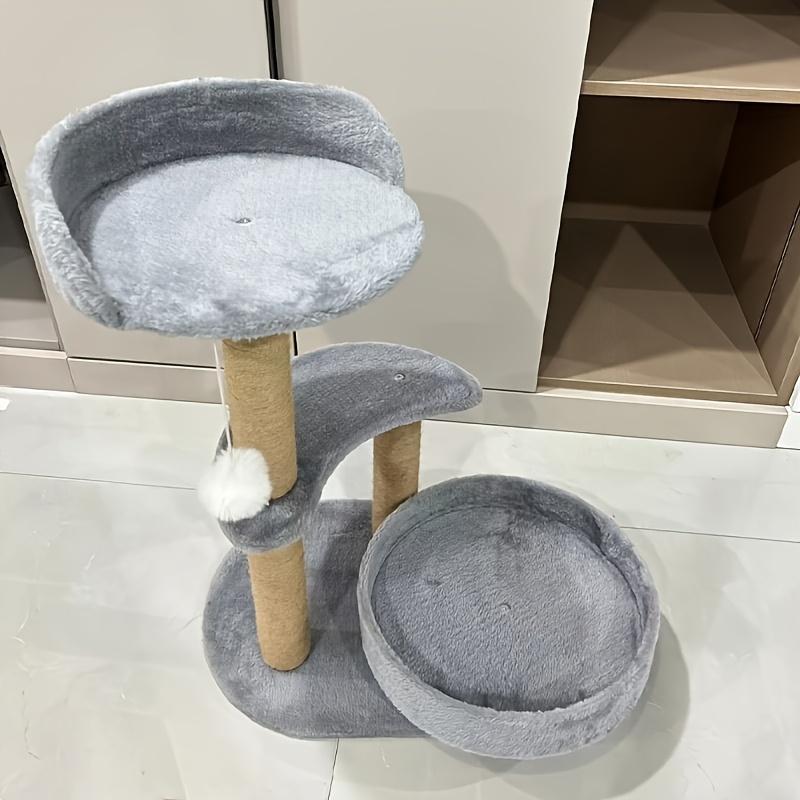 Multi-layer Cat Tree and Scratching Post with Unique Design