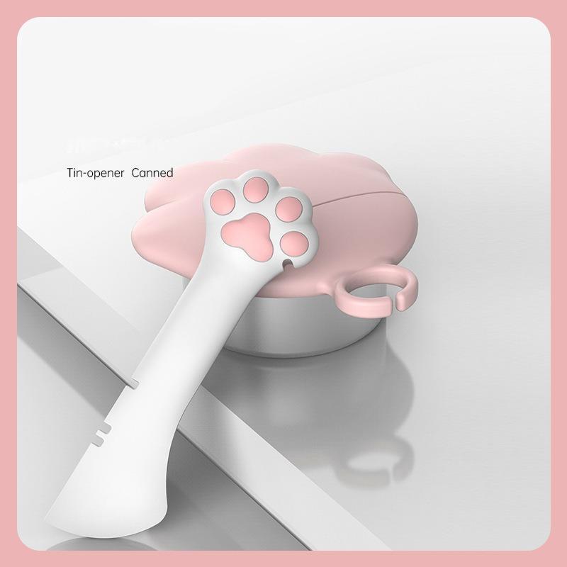 Short-scoop Can or Jar Opener + Scooper for Pet Food