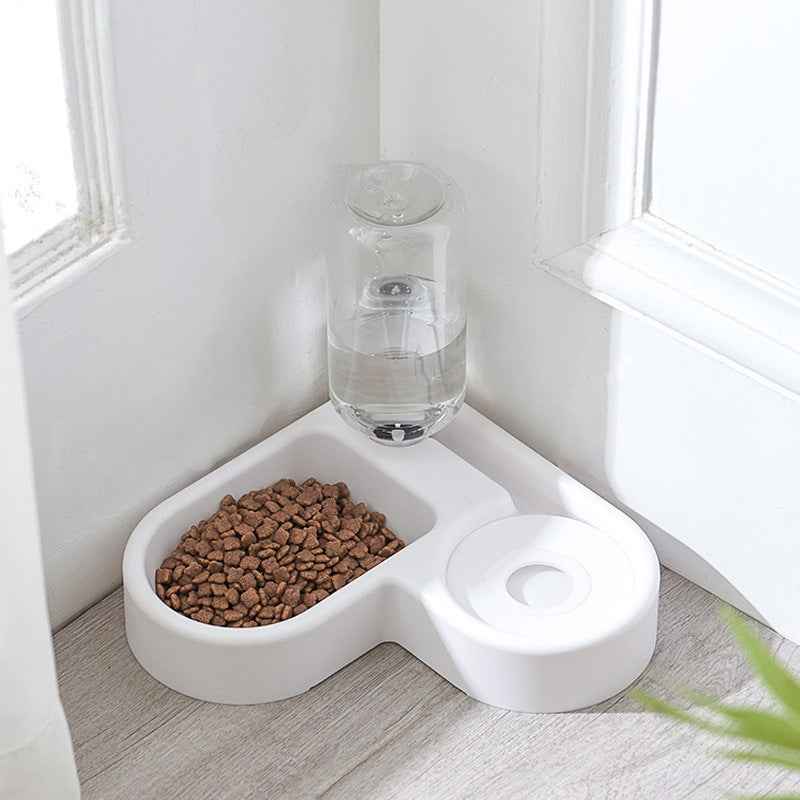 2in1 Water Dispenser + Food Bowl for Cats & Dogs