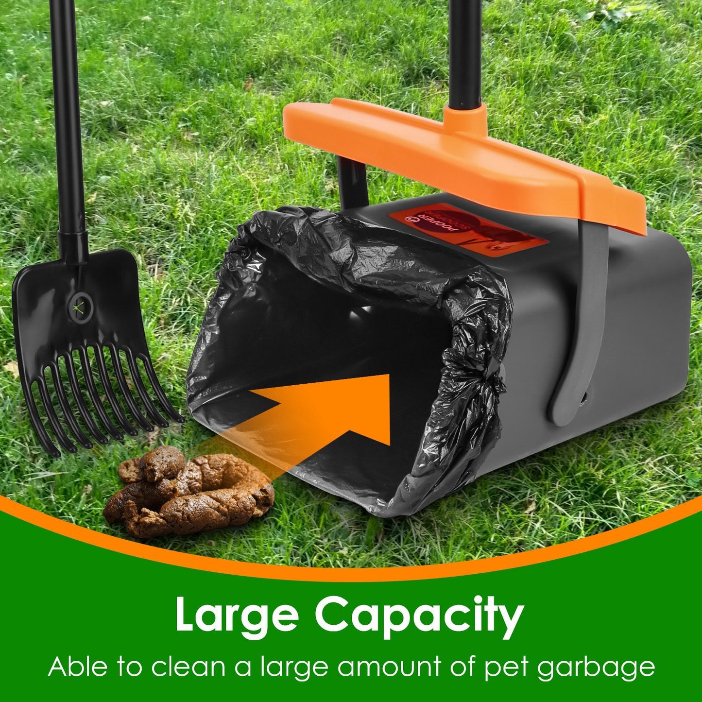 5 Pc Pooper Scooper Kit for Dog Waste