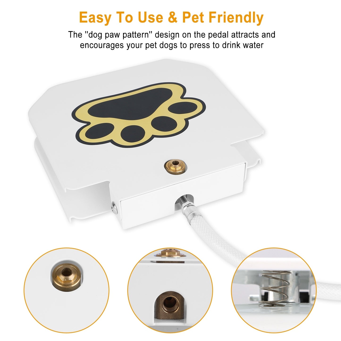 Paw Activated Water Dispenser for Dogs