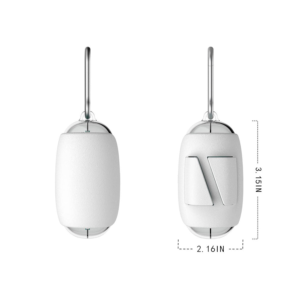 Biodegradable Waste Bag Dispenser Attachable to Leash for Dog Waste