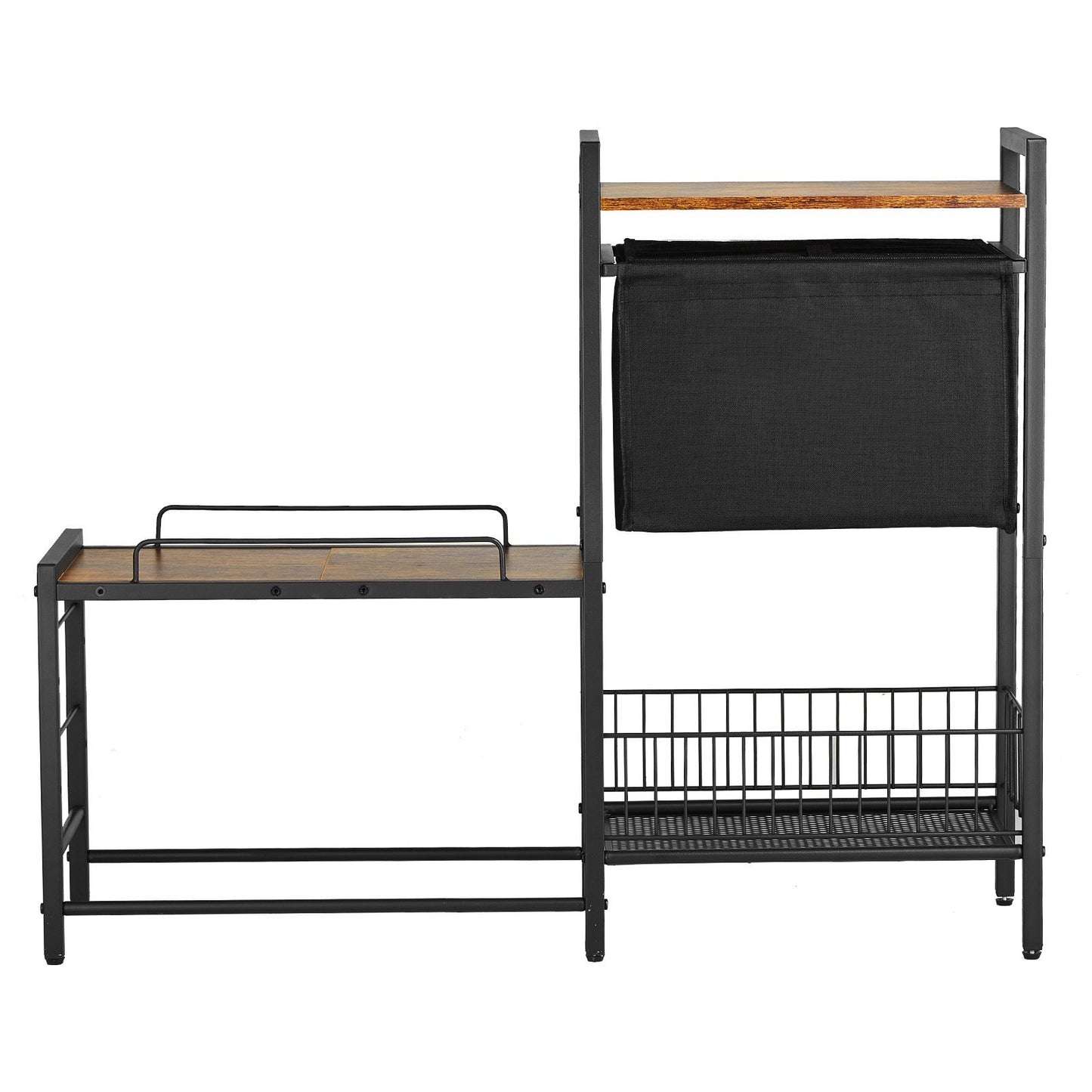 Elevated Feeding Station With Storage Organizer for Dogs