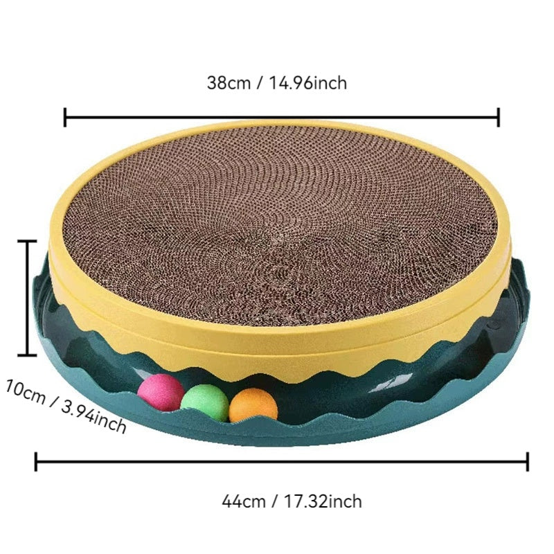 Compass Fun Interactive Cat Scratching Board