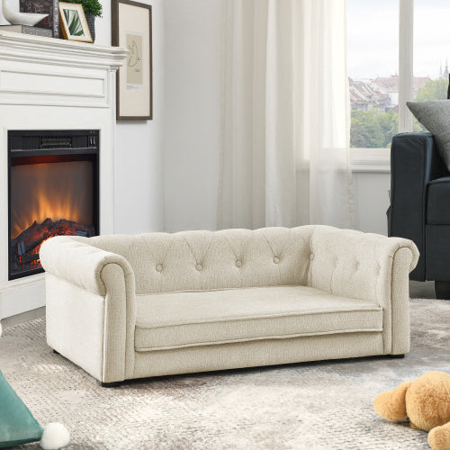 Elegant Rectangular Sofa Bed for Dogs