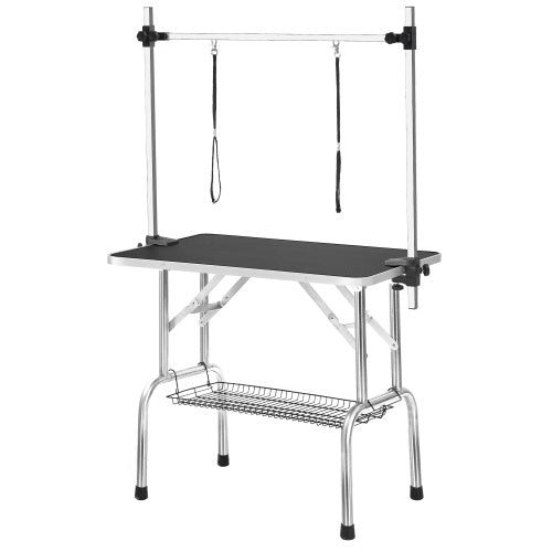 36” Professional, Adjustable, Heavy-Duty, Portable Dog Grooming Table