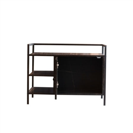 Modern Sleek Cat Litter Furniture with Hidden Litter Enclosures and Storage Space