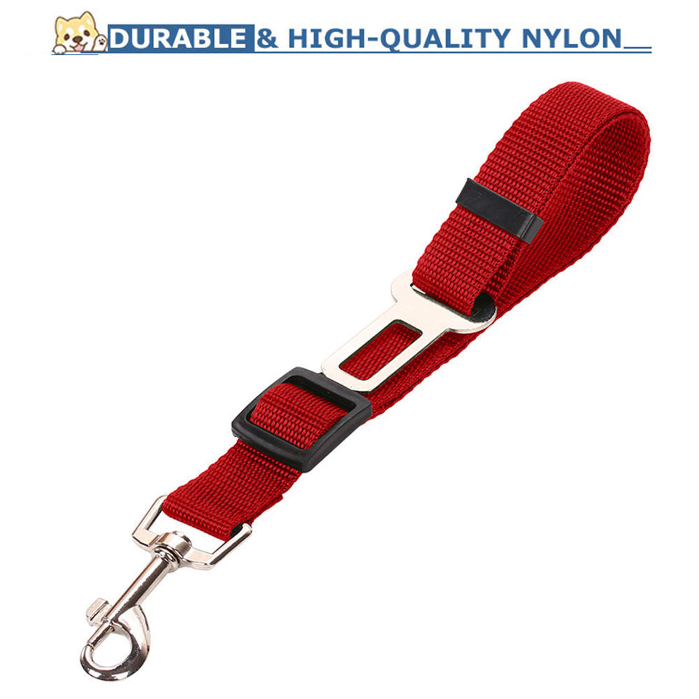 Durable Vehicle Seatbelt Leash for Cats and Dogs