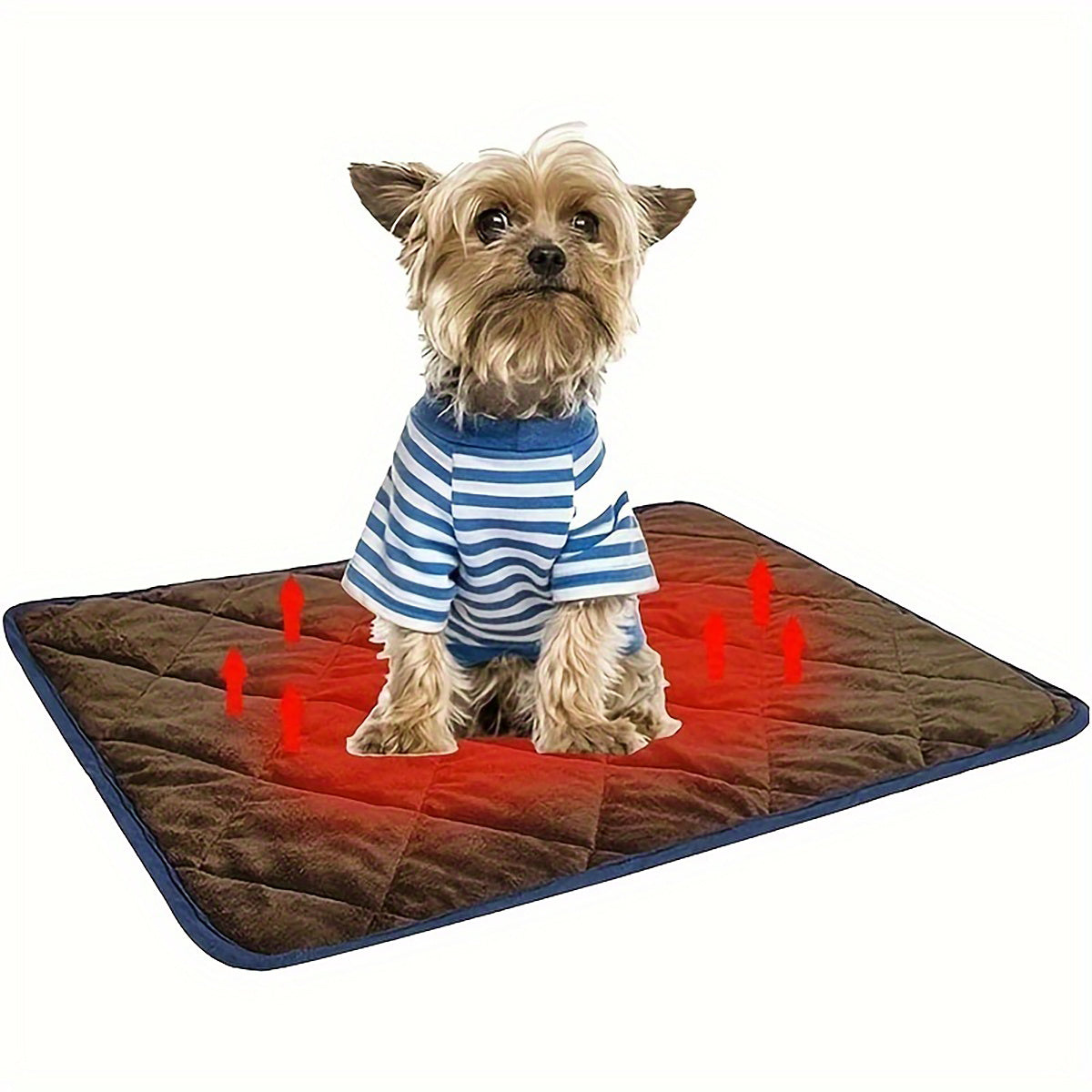 Non-Slip Warm Thermal Self-Heating Mat for Cats & Dogs (Easy Cleaning)