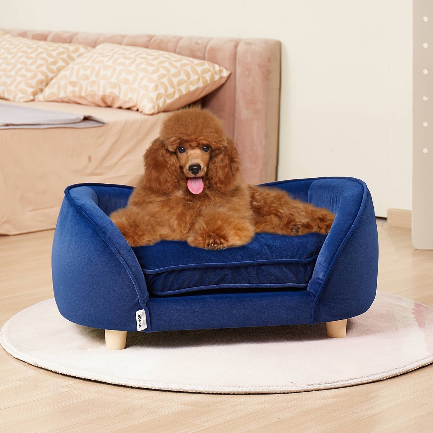 VEVOR Luxury Sofa Bed for Cats & Dogs up to 81 Lbs.