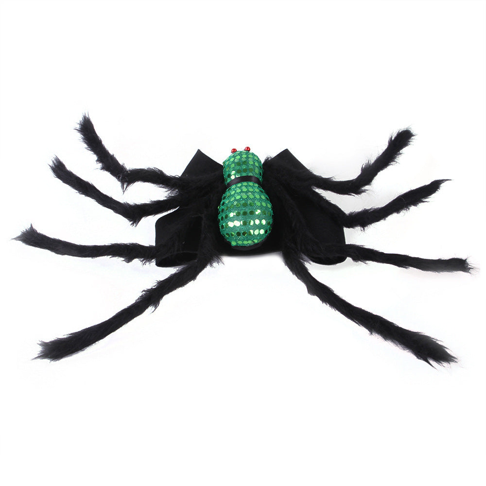 Sequined Spider Halloween Costume for Cats & Dogs