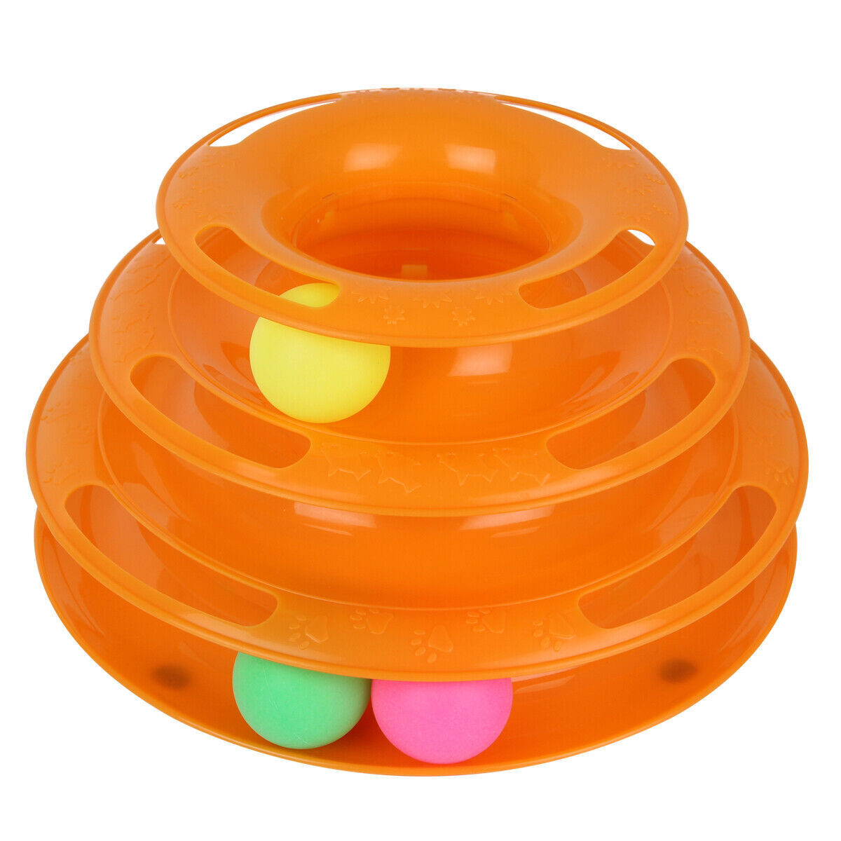 Crazy Ball Disk Interactive Amusement Toy for Cats
