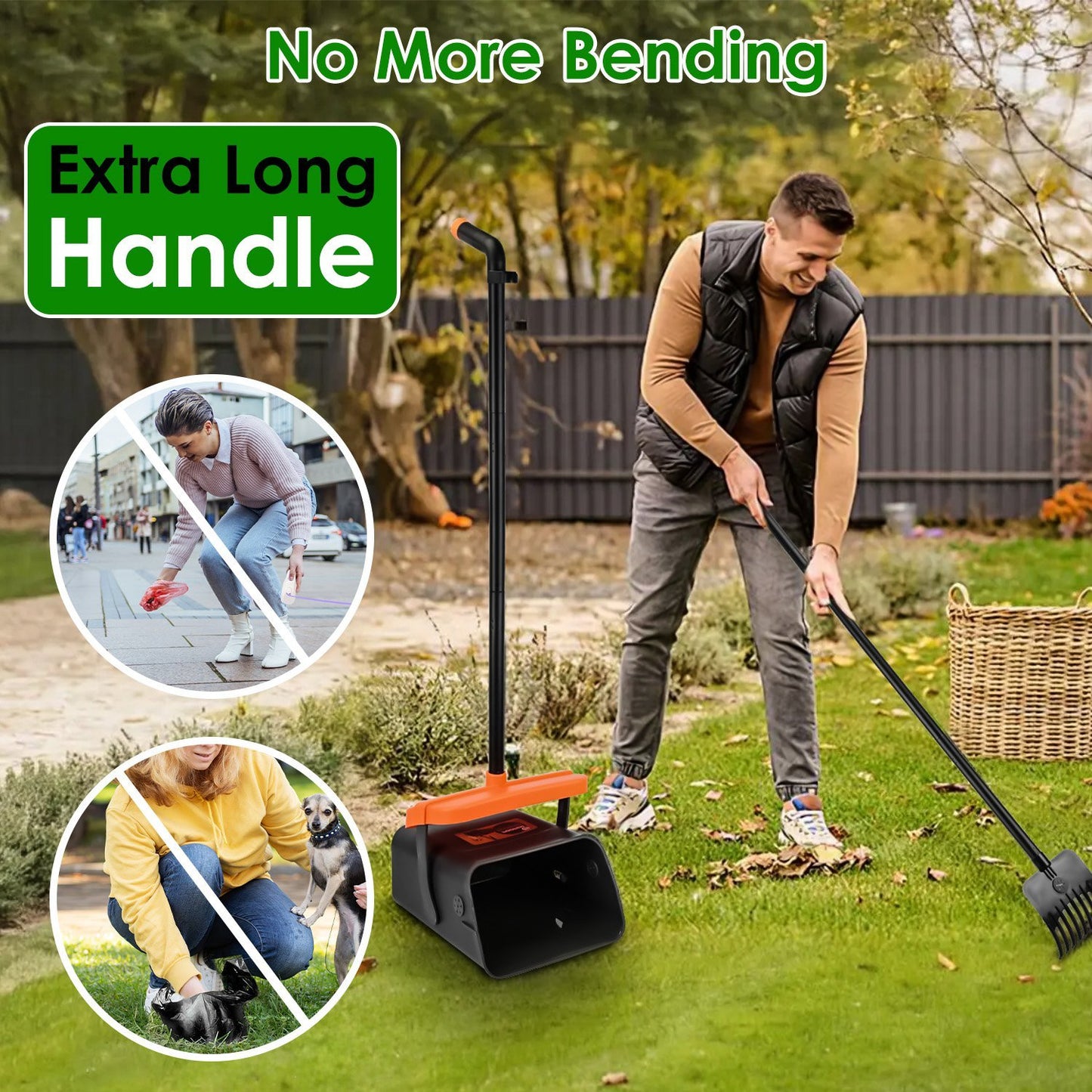 5 Pc Pooper Scooper Kit for Dog Waste