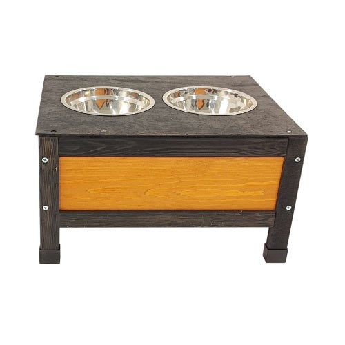 Durable Wooden Outdoor Doghouse with Extra Storage Space