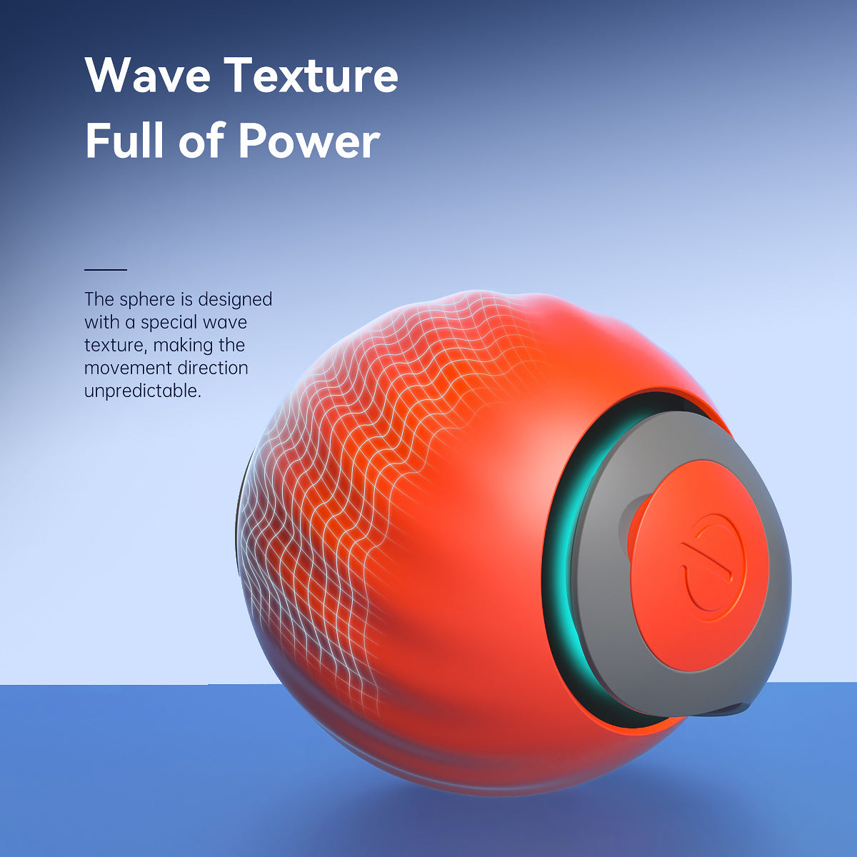 Smart Interactive Ball Type-C Rechargeable for Cat Stimulation and Training