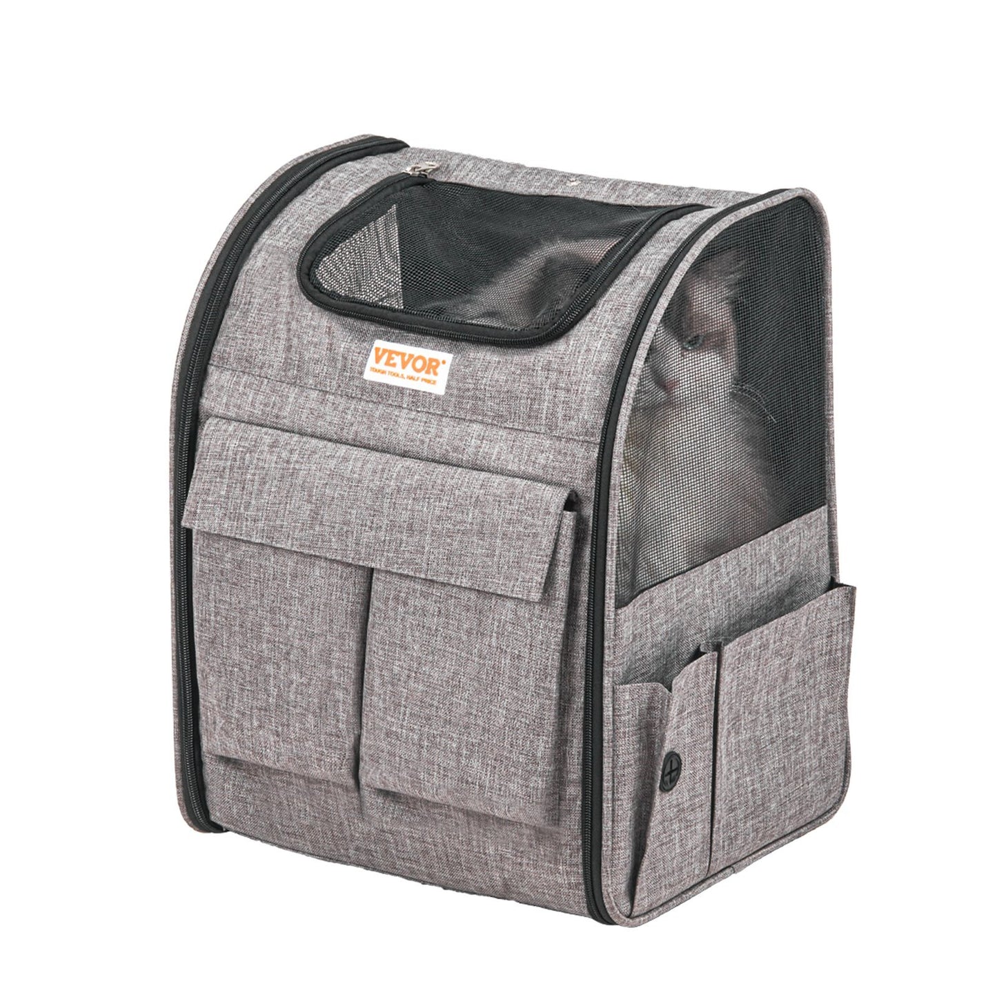 Rolling Pet Carrier with Removable Wheels for Cats & Dogs