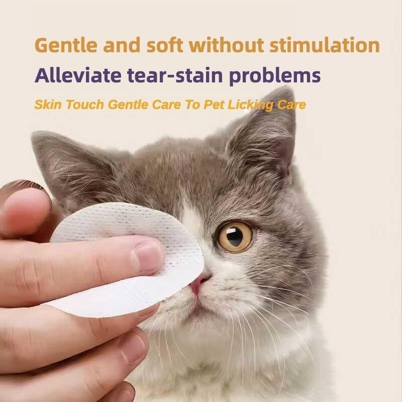 200 ct. Tear Stain Removing Wipes for Cats & Dogs