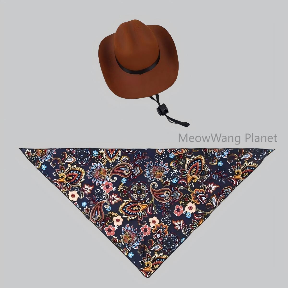 Adorable Mini Premium Quality Costume Hat & Scarf Set for Cats & Dogs