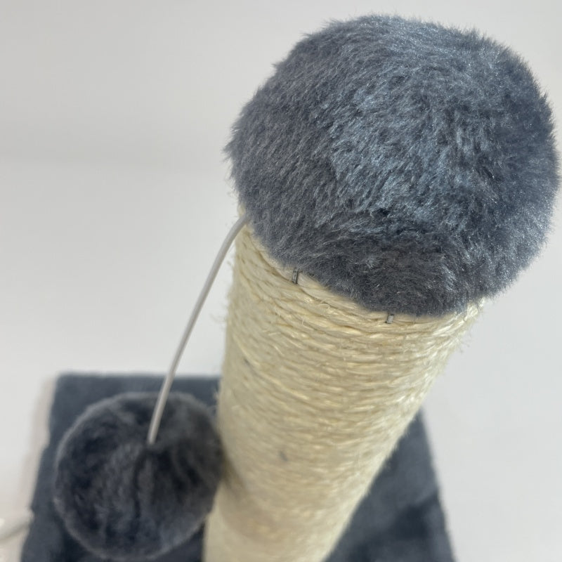 Cool Navy Blue Cat Climbing Frame & Scratching Post with Swing Toy for Cat Stimulation