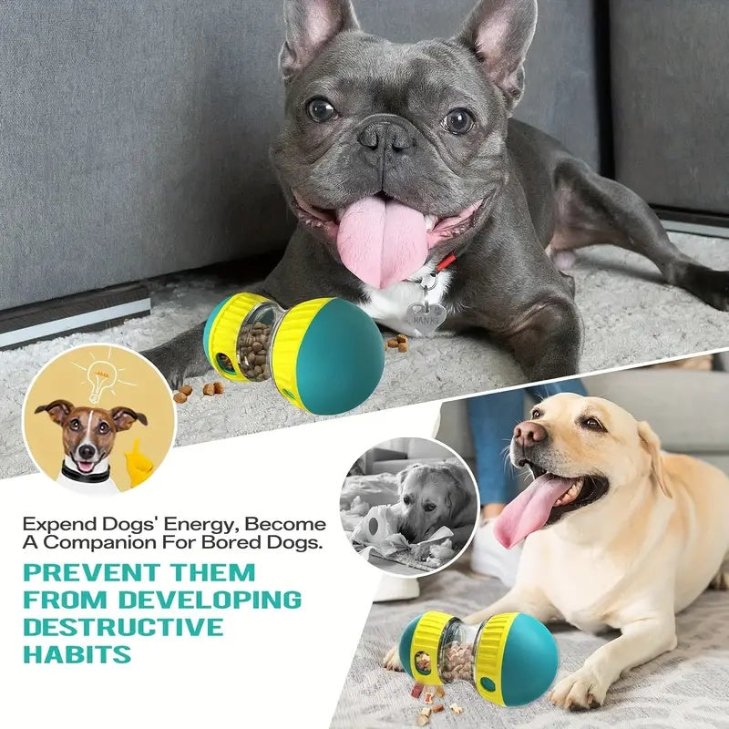 Food & Treat Dispenser Toy for Dogs (Interactive IQ Stimulator)