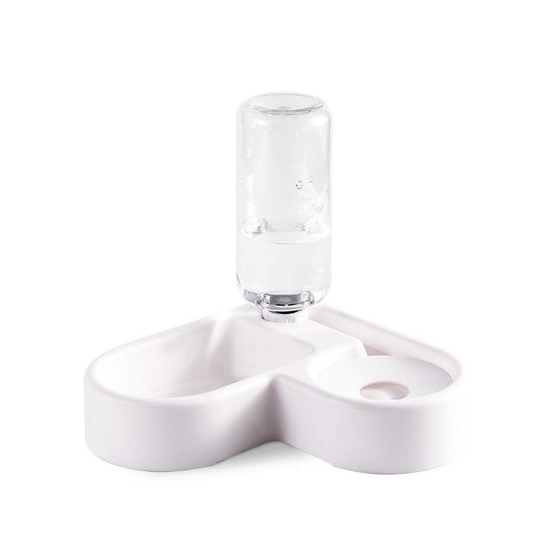 2in1 Water Dispenser + Food Bowl for Cats & Dogs