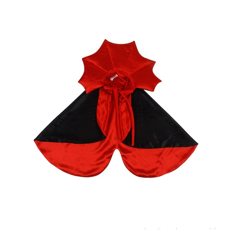 Spooky Vampire Gothic Halloween Costume for Cats & Dogs