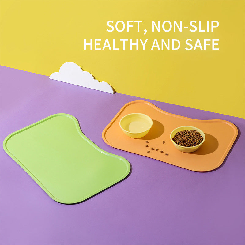 Non-Slip Feeding Mat for Cats & Dogs