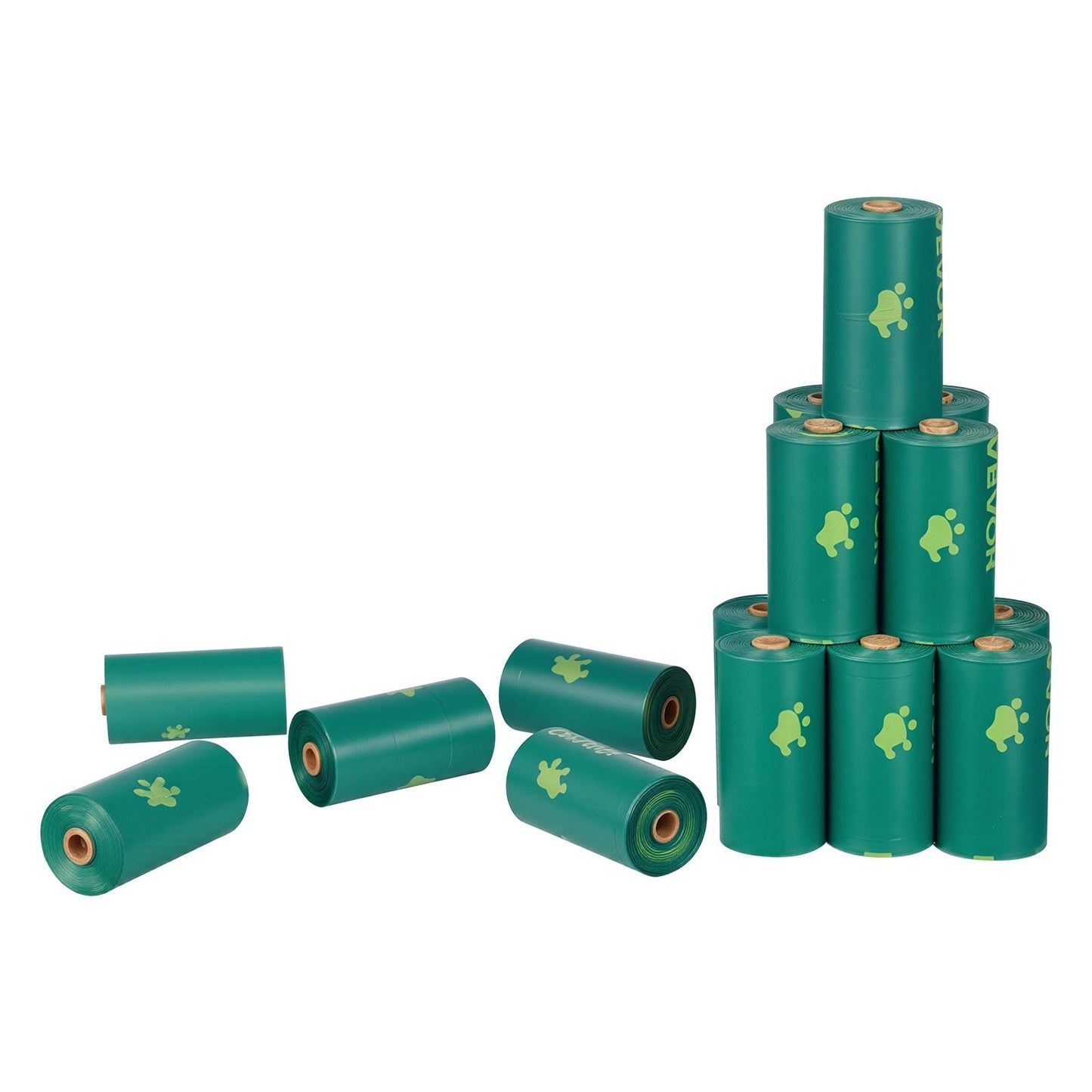 270 Lavender Scented Biodegradable Waste Bags + Refillable Bag Dispenser for Dog Waste