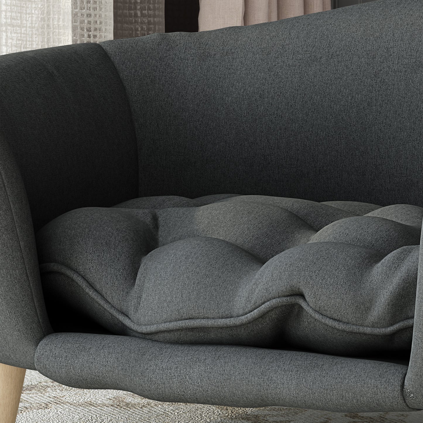 Classic Chic Sofa Bed with Luxurious Tufted Cushions for Cats & Dogs