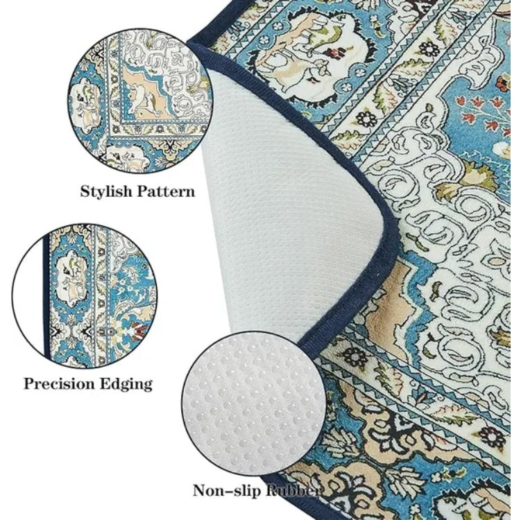 Qeils 2 Pack Absorbent, Leakproof Washable, Reusable Training Pads for Dogs