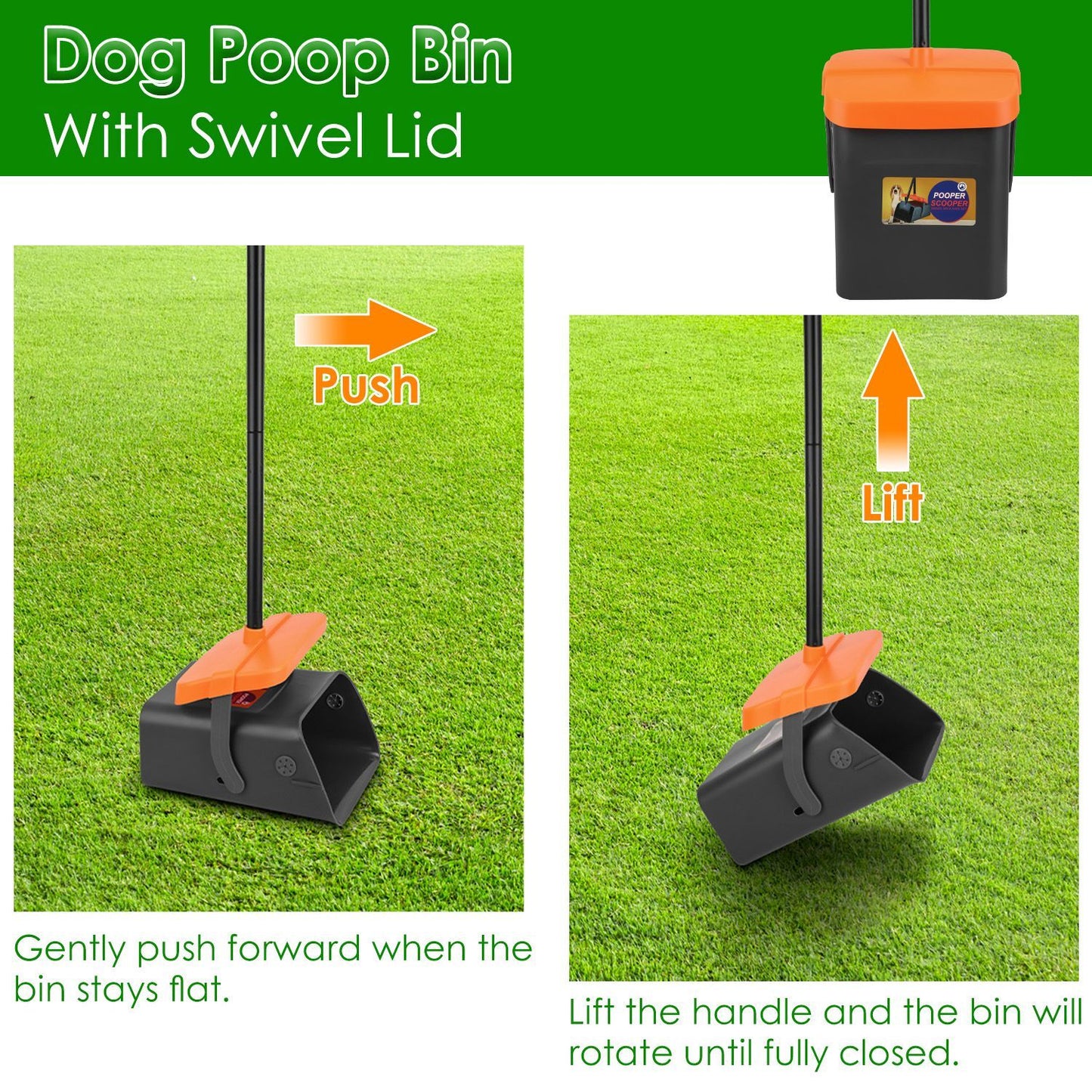 5 Pc Pooper Scooper Kit for Dog Waste