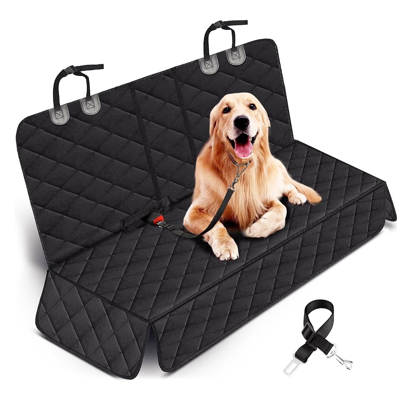Durable Rear Car Seat Protector for Cats & Dogs