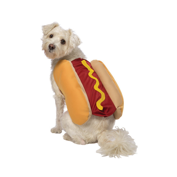 Funny Halloween Hotdog Costume for Cats & Dogs