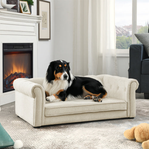 Elegant Rectangular Sofa Bed for Dogs