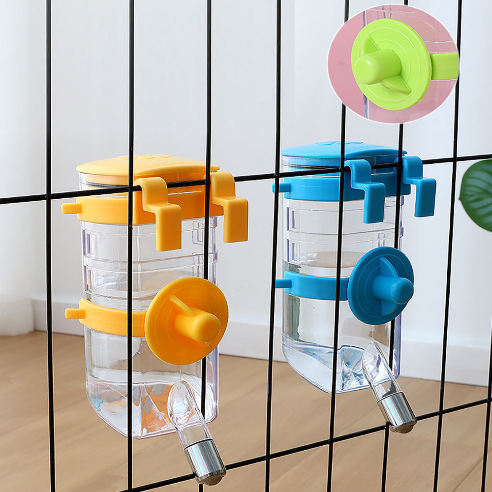 Dripless Drinking Kettle with Automatic Food & Water Dispenser for Dogs