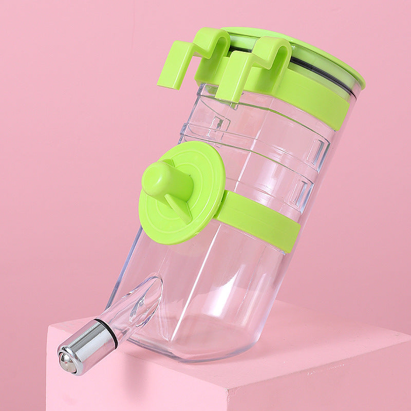 Dripless Drinking Kettle with Automatic Food & Water Dispenser for Dogs